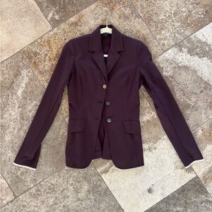 Charles Ancona Women’s Show Coat in Plum Size 6